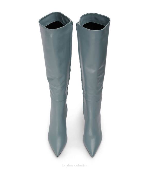kniehohe Stiefel| de Tony Bianco Frauen Apollo-Kalbsstiefel Stahlnappa 4624402